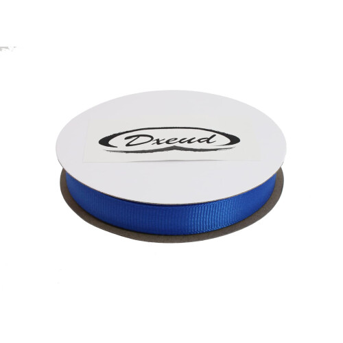 DXEUD Solid Grosgrain Ribbon 25 Yard Each Roll 100% Polyester Woven Edge (3/8""""  Royal Blue) 2