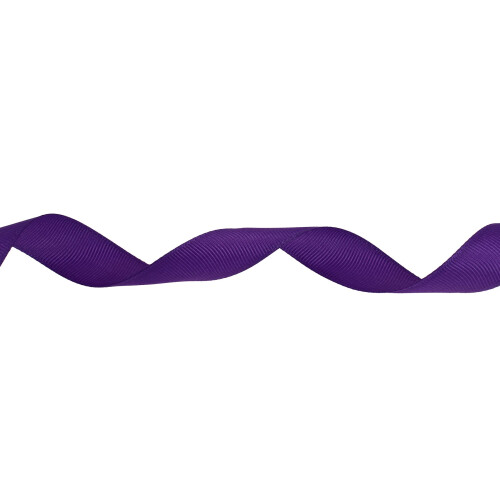 DXEUD Solid Grosgrain Ribbon 25 Yard Each Roll 100% Polyester Woven Edge (3/4""""  Purple) 1