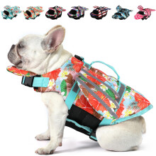 Petglad Dog Chaqueta salvavidas con barbilla Wings Wings Life Life Chaleco con mango de rescate para pequeos perros medianos grandes perros de cacho
