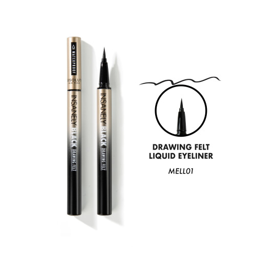 Absolute New York follemente nera micro angolato eyeliner 1