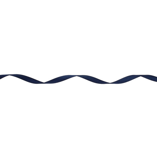 DXEUD Solid Grosgrain Ribbon 25 Yard Each Roll 100% Polyester Woven Edge (1/4""""  Dark Blue) 1