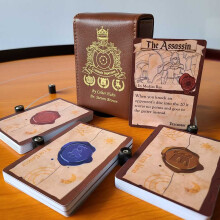 BrownCastle Crokinole Imperium 3-deck Crokinole-kaartspel