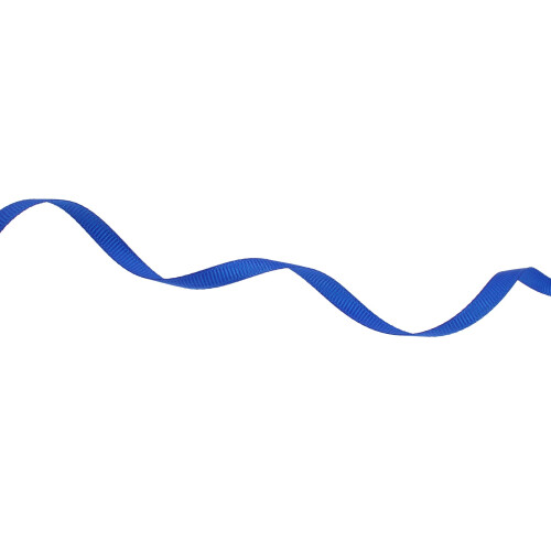 DXEUD Solid Grosgrain Ribbon 25 Yard Each Roll 100% Polyester Woven Edge (1/4""""  Royal Blue) 1