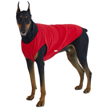 Lucky Petter Dog rmelloses Tank-Top aus Baumwolle (2X-Large Rot)