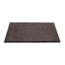 Sentry Barrington Cotton Washable Mat 24 x 36'' Dark Brown