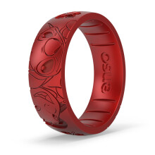 Enso Rings Getzter Lilo & Stitch Disney Silikonring Bequemes und flexibles Design Ohana 4
