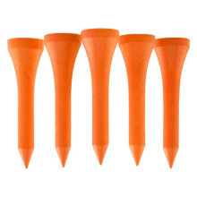 TH Golf 100 STK Golf Tees i tr | Neon orange (38 mm)