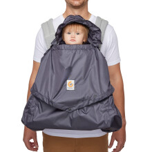Ergobaby Water Resistant Baby Carrier Rain and Wind Cover Charcoal