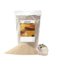 JFWOD Areia de banho de hamster 7,7 lb Areia do deserto livre de poeira ou areia de maca para hamster Chinchilas Gerbil Ratos srios Pequenos ani