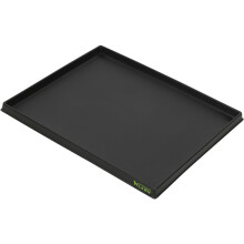 DoggieLawn Non-Spill Dog Potty Training Tray - Leak-Proof HDPE Plastic Grass Pad Holder for Apartments & Urban Homes-Reusable & Washable-Perfect