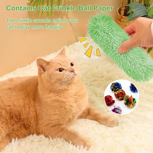 3 PCS Interactive Cat Toys Oreillers de chat Cat doux et durable 1