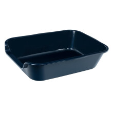 Ying Tutu 1 pak extra grote kattenbak (ABS-materiaal) Senior kattenbak met lage instap voor geriatrische katten Grote katten Jumbo huisdierveilig