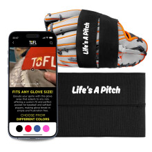 Envoltrio de luva de beisebol TOFL | Faixa elstica premium para arrombamento e manuteno em formato de luva perfeito | Armrio de formas para