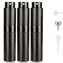 RUZAR 8ml Perfume Atomizer 3 pcs Perfume Travel Refillable Bottle Empty Cologne Travel Bottle Atomizer Sprayer For Perfume