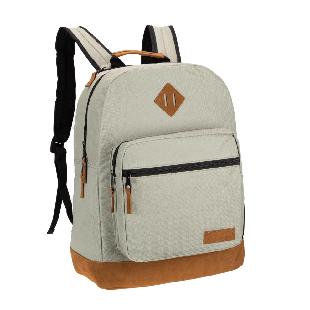 Wrangler Yellowstone Western-Style Backpack Coated Polyester Water Resistant Casual Daypack for Travel  Class  Everyday Use with Padded Laptop Noteboo