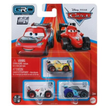 Disney Cars Mini Racers 3 Pack (Grc Racers 2 Shu Todoroki Miguel Camino and Jackson Storm)