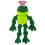 KONG Sapo KONG Knots com esqueleto de corda interna 1