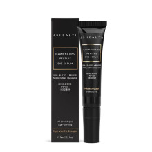 JSHealth Illuminating Peptide Eye Serum - Soro iluminador sob os olhos com peptdeos cafena e niacinamida - para olheiras, bolsas e rugas