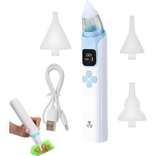 (Blue) Gem Painting Pen, Art Painting ballpen, Automatic Suction Craft Tool, 3 Adjustable Pickup Modes, Easy Grip Design, Pink Blue Green, Ideal