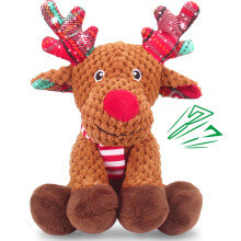 Julehundeleget?j Hundeleget?j med kr?llet papir Interaktivt plys hvalpetygget?j S?d rensdyrhund Sjovt leget?j Hundegaver til sm? mellemhunde