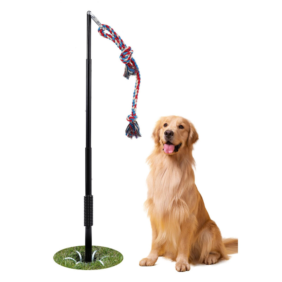 Deryep Turdoor Tug Of War Toy Pour Un Chien D'exercice Interactif De Chien Dans La Cour Pour Les Chiens Moyens Et Extra-Grands-image