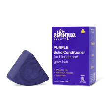 Ethique Purple Conditioner Bar for toning brassy hair - Plastic-Free  Cruelty-Free  Vegan  2.12 oz - Formerly Tone it Down