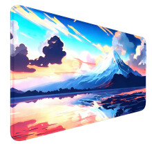 MTG-Matte, 61 x 35,6 cm, MTG-Spielmatten, genhte Kanten fr MTG-TCG-Sammelkarten, glatte Gummioberflche, rutschfestes Mauspad mit Aufbewahrungstasc