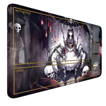 MTG-Matte, 61 x 35,6 cm, MTG-Spielmatten, genhte Kanten fr MTG-TCG-Sammelkarten, glatte Gummioberflche, rutschfestes Mauspad mit Aufbewahrungstasc