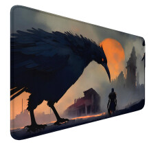 MTG-Matte, 61 x 35,6 cm, MTG-Spielmatten, genhte Kanten fr MTG-TCG-Sammelkarten, glatte Gummioberflche, rutschfestes Mauspad mit Aufbewahrungstasc