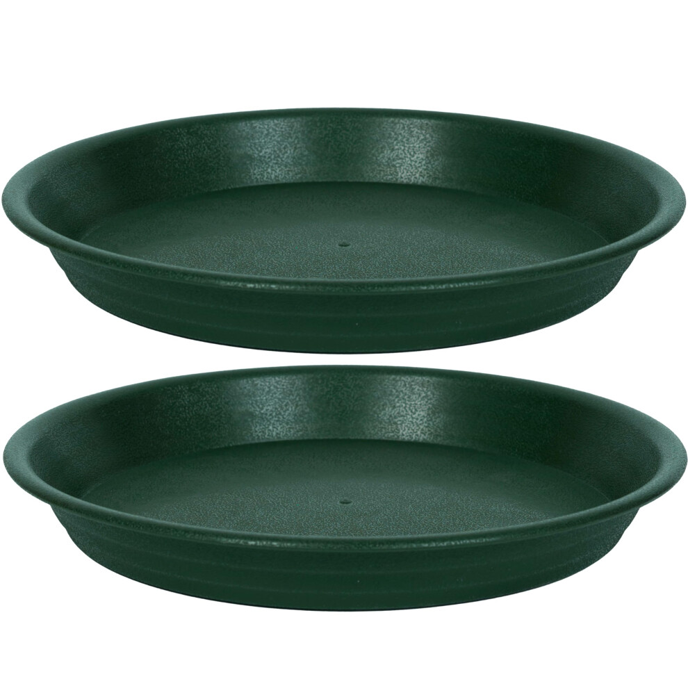 Mskiauo 2 Back Plant Saucer Plateau Goutte Goutte 9 10 Pouces Plante Plante Soucoupe Fleur Planter Planchers Et Plateaux D'gouttement Pour L-image