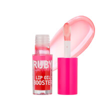 Ruby Kisses Lip Oil Booster, feuchtigkeitsspendender Lipgloss mit nhrender natrlicher lmischung, Jumbo-Zauberstab fr einfache Anwendung, nicht kl
