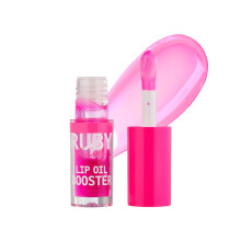Ruby Kisses Lip Oil Booster, feuchtigkeitsspendender Lipgloss mit nhrender natrlicher lmischung, Jumbo-Zauberstab fr einfache Anwendung, nicht kl