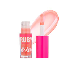 Ruby Kisses Lip Oil Booster, feuchtigkeitsspendender Lipgloss mit nhrender natrlicher lmischung, Jumbo-Zauberstab fr einfache Anwendung, nicht kl