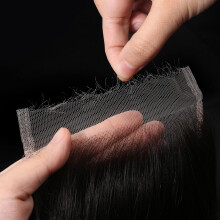 14 tuumaa 5x5 SKINLIKE Real HD pitsikiinnitys Vain Body Wave Ihmishiukset 100% Virgin Remy Hiukset Frontal HD Pitsi esinypitty vauvan hiuksilla Luonn