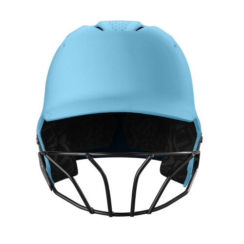 EvoShield XVT 2.0 Matte Slaghulp met Gezichtsbescherming - Victory Blue, Groot/X-Groot 1