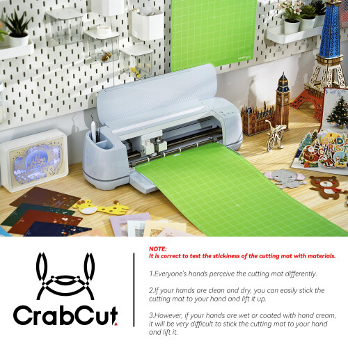 Tapetes de corte para Cricut Maker 4/Explore 4/Maker 3/Explore 3/Explore Air 2 12x24 Polegadas 3Pack Verde StandardGrip Durvel de longa durao 1