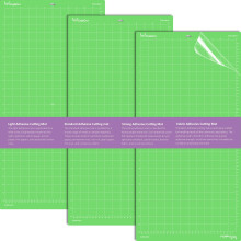 Schneidematten fr Cricut Maker 4/Explore 4/Maker 3/Explore 3/Explore Air 2, 30,5 x 61 cm, Grn, 3er-Pack, StandardGrip, langlebig, Standard-Haftfest