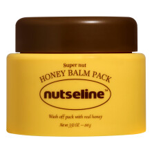 Nutseline Honey Balm Pack 100ml Maschera da Risciacquare con Spatola/Pack Completo in 5 Minuti