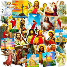Je krestansk samolepky Nboensk Bible Vra Krov samolepka Balcek Drky pro dospel Teenageri a deti 65KS Vinyl Vodotesn Estetick Jeov