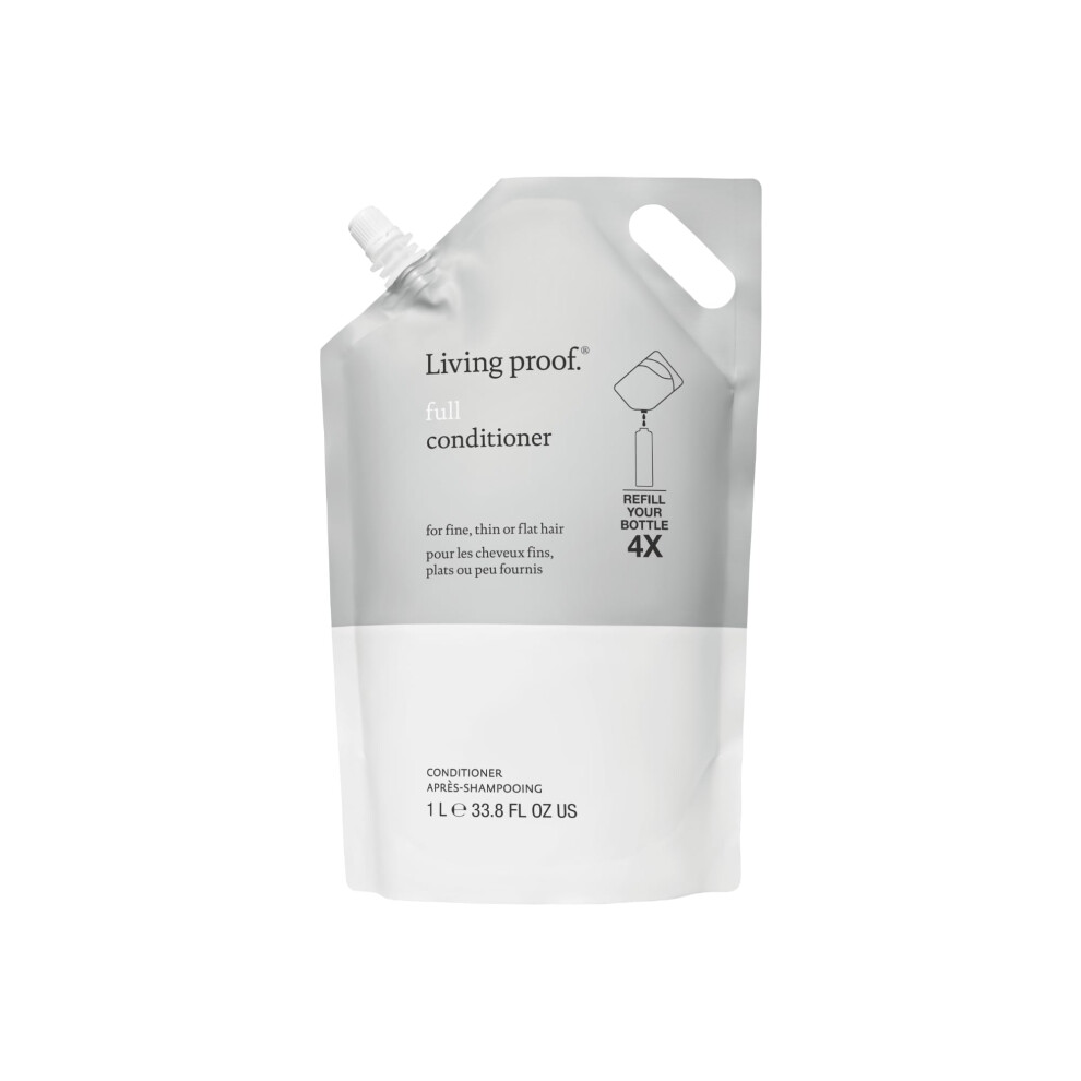 Living Proof Full Conditioner Volumizing & Moisturizing Conditioner For Women Paraben & Silicone Free Safe For Color Treated Hair 33.8 Oz
