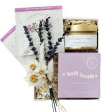 Unboxme Gifts Mini Lavendel Spa Cadeauset - Ontspanningspakket voor Vrouwen