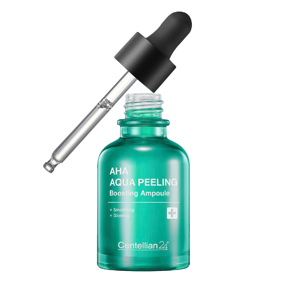 Centellian 24 Aha Aqua Peeling Boosting Ampoule (Aha Peeling Ampoule 1.01Fl Oz) - Gentle Exfoliating & Hydrating Serum With Aha Complex Refines Pore