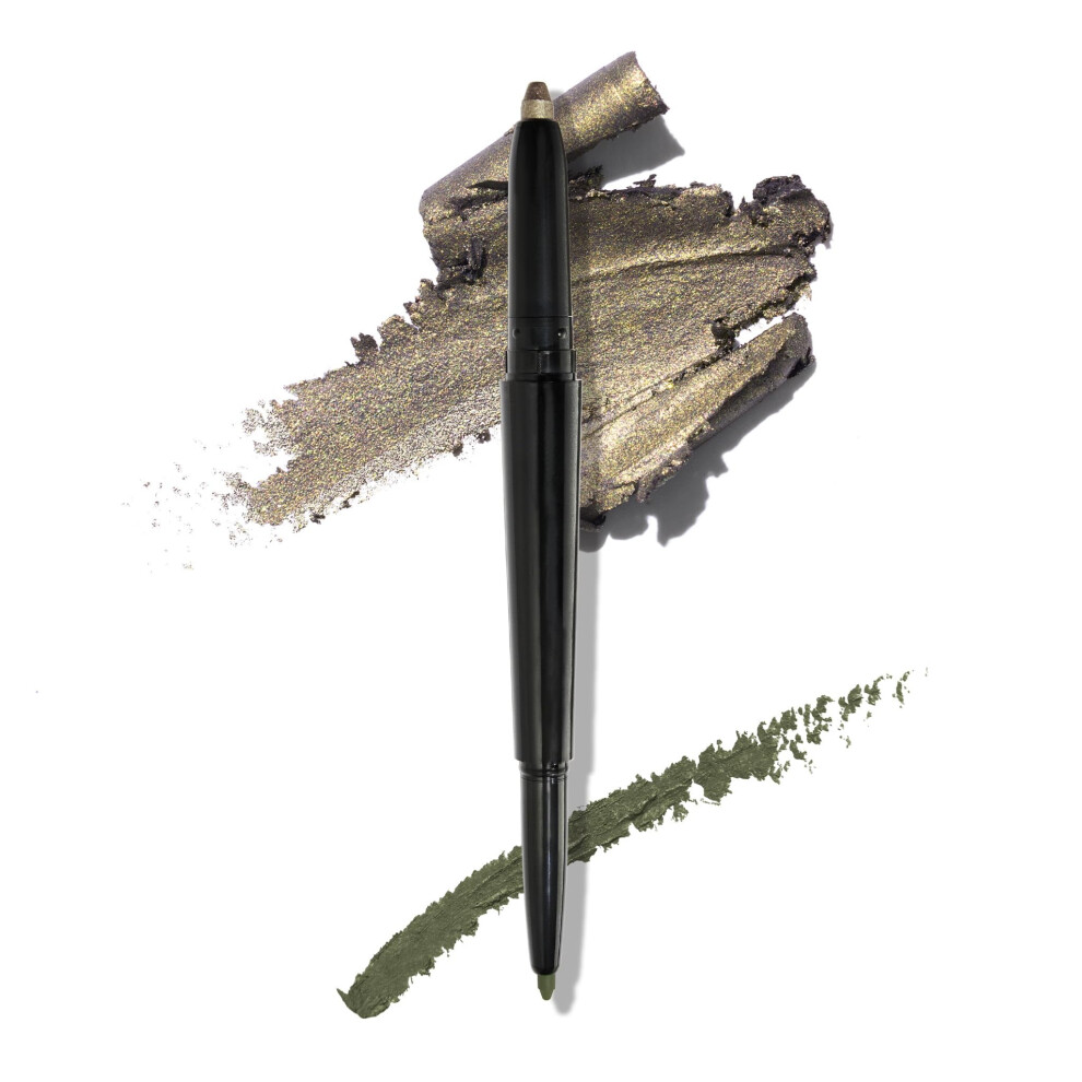 Laura Geller New York Swipe-N-Line Dual-Ended Ocn Stny + Ocn Linky Zemit (Taupe-Zelen/Tepl Zelen) Krmov Ocn Stny A Ocn Linky Smooth G-image