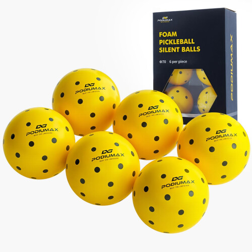 Podiumax Boules de pickleball int   rieure 6 PC