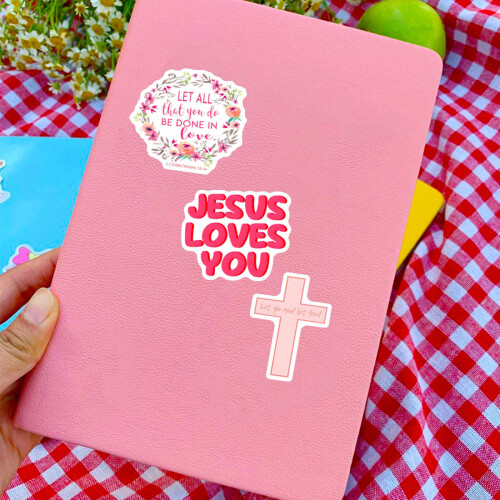 100 PCS Bible Verse Stickers 1