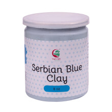 Serbian Blue Clay Powder 8 oz (227g) | 100% Natural Cambrian Clay For Skin & Soap Making | By Yogi's Gift