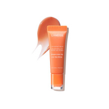 Laneige Lip Lip Glowy Balm T helado de durazno: hidrato hidratan y tinte de peso liviano brillante con manteca de karit
