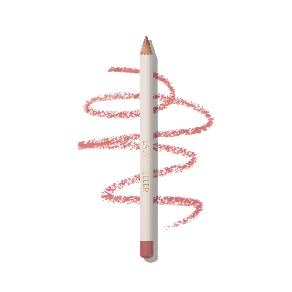 Laura Geller Beauty Laura Geller New York Marble Lips Multidimensional Liner Poetic Pink - Marbleized Smooth Glide Sharpenable Lip Liner For Fuller Lips