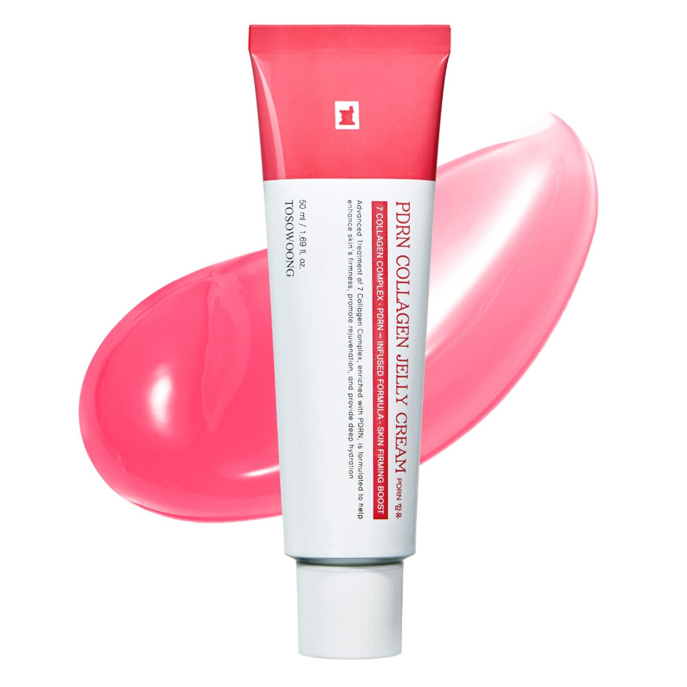 Tosowoong Cream Pdrn Collagen Jelly 5 000Ppm Salmon Dna Pdrn Niacinamide Hydrolyzed Collagen Glow Hydrating Firming Uneven Skin Tone No A