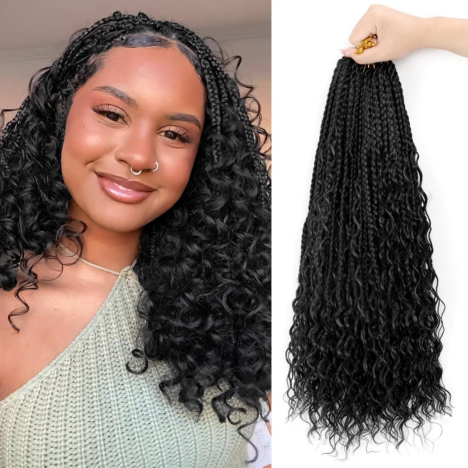 Crochet Braids Boucle